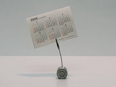 ２００９年のカレンダー。